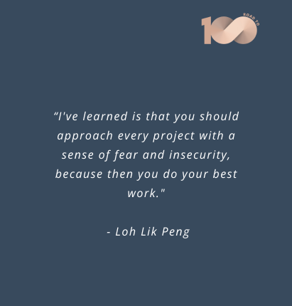 Quote for Portfolio Revisits: Loh Lik Peng